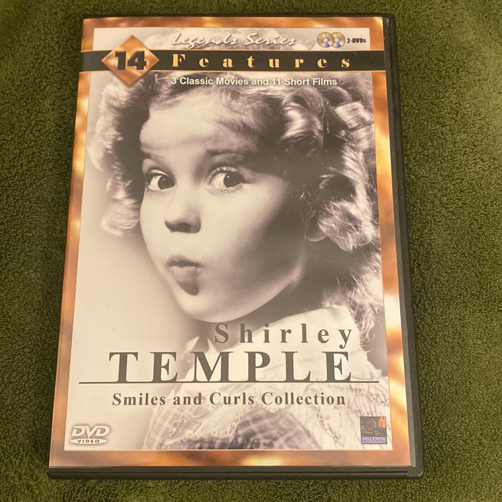 3 for $15 Shirley Temple Smiles and Curls Collection DVD